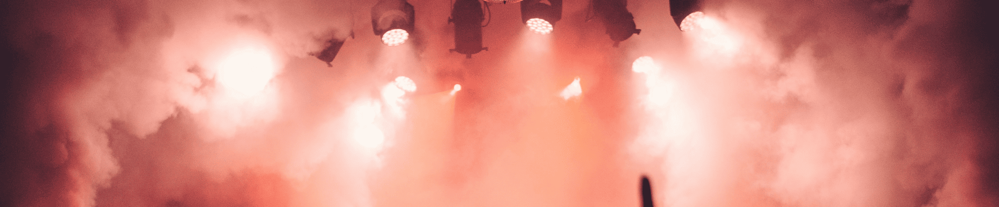 Concert, pink confetti